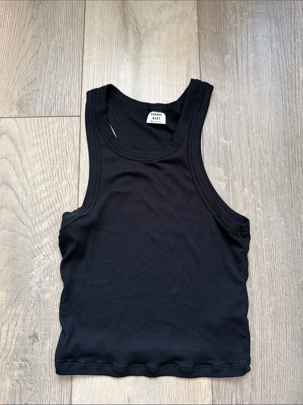 Aritzia - Sunday best ribbed tank